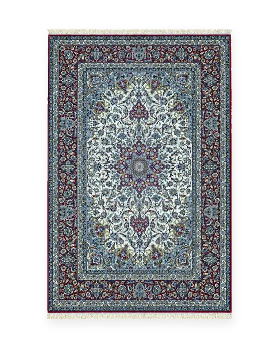 Tappeto Isfahan fine misto seta, 235 × 155 cm – Rahim Tappeti, Treviso