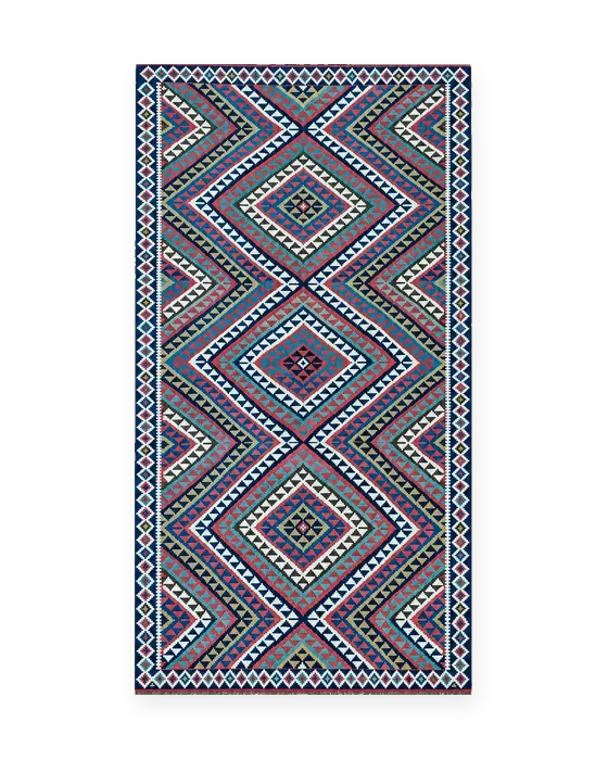 Tappeto Kilim Shirvan antico caucasico, 320 × 172 cm – Rahim Tappeti, Treviso